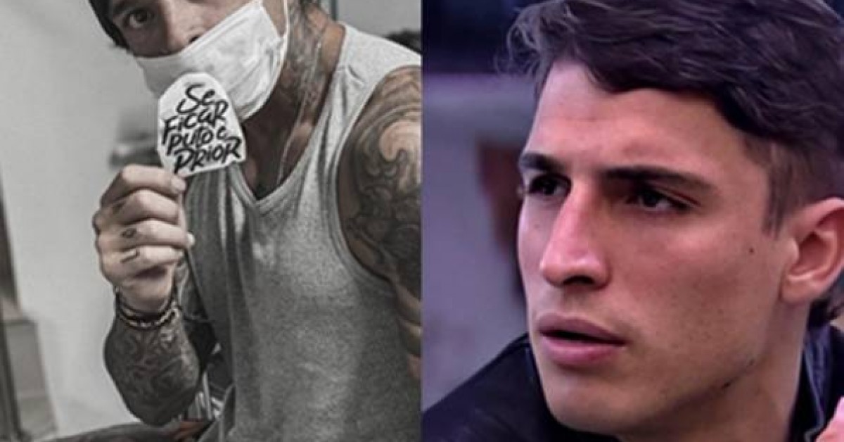 Artista e corretor de tatuagem Depois De Hit Rapper Faz Tatuagem Em Homenagem A Felipe Prior Vem Conferir Enquete Bbb Votar Bbb 21