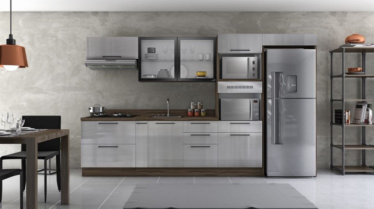 Cozinha do VIP traz estilo minimalista, que é tendência de decoração Vem conferir! - Enquete BBB - Votar BBB 21